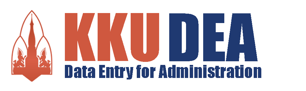 KKU DEA (Data Entry for Administration)